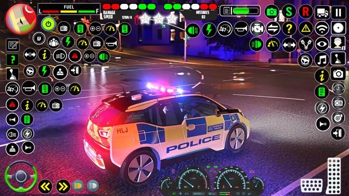 US Police Parking Game Tangkapan skrin 0