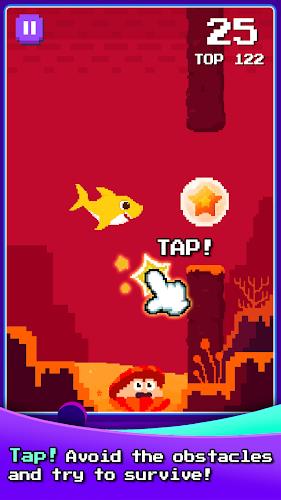 Baby Shark 8BIT : Finding Frie Schermafbeelding 1