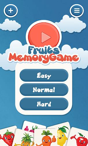 Frutas jogo para crianças Screenshot 0