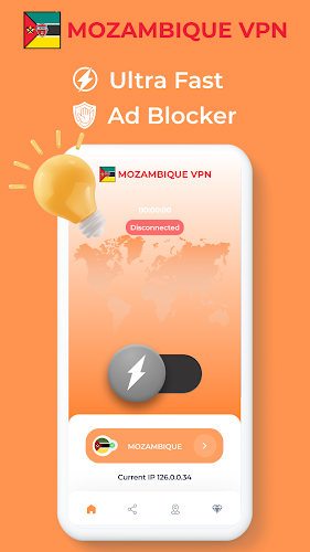 Mozambique VPN - Private Proxy Captura de pantalla 0