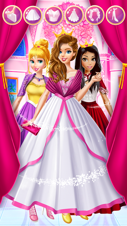 Dress Up Royal Princess Doll Captura de pantalla 1