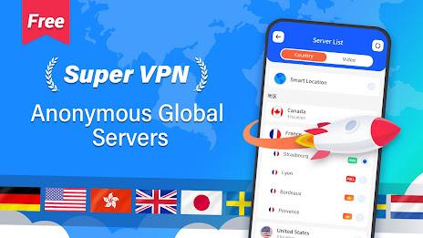 Super VPN スクリーンショット 1