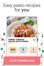 Paleo diet app: Diet tracker Tangkapan skrin 1