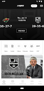 LA Kings Mobile App Captura de pantalla 0