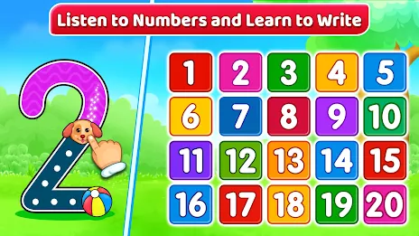 123 Numbers - Count & Tracing Ekran Görüntüsü 0