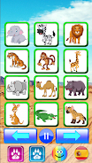 Animal sounds - Kids learn 螢幕截圖 2