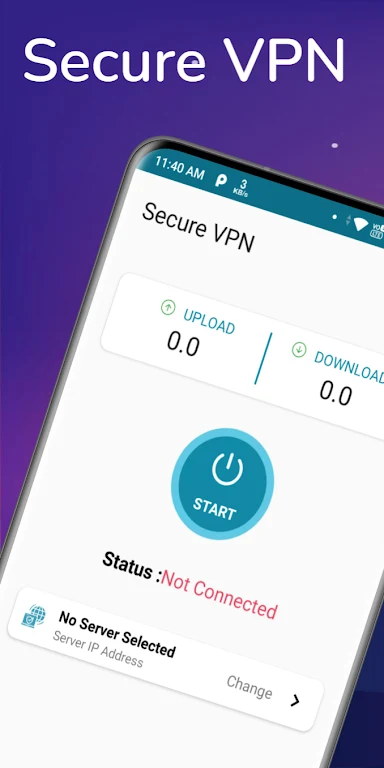 Secure VPN Proxy Ảnh chụp màn hình 0