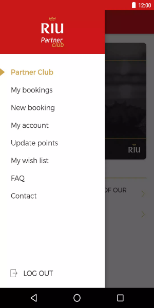 Riu PartnerClub Captura de tela 1