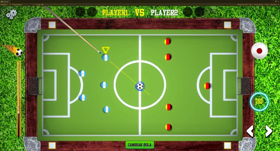 FOOTPOOL:  Soccer & billiards Capture d'écran 1