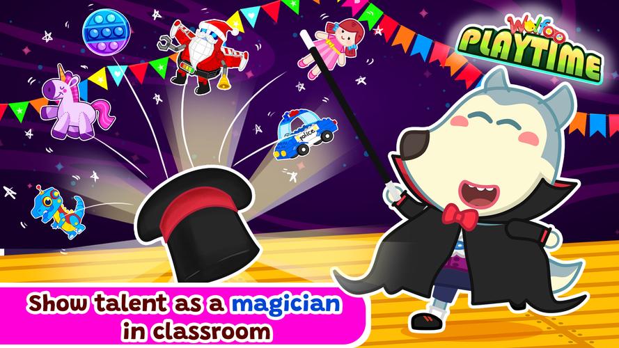Wolfoo Playtime School Stories 스크린샷 3