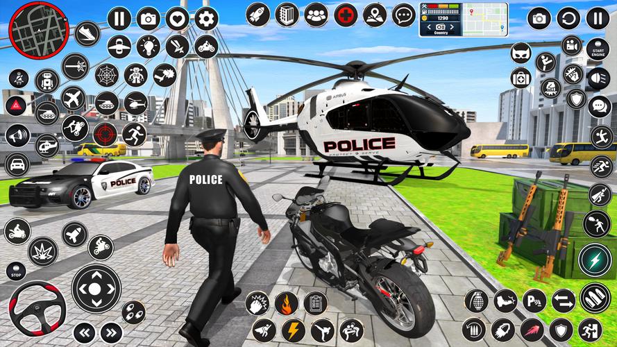 Police Game Transport Truck スクリーンショット 3