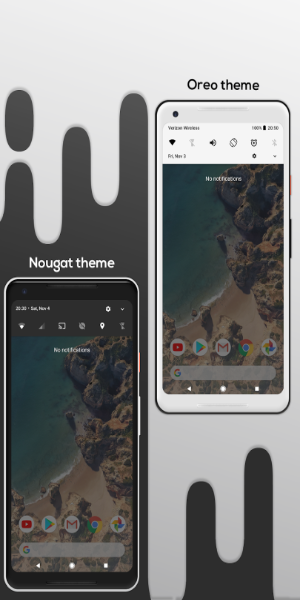 Material Notification Shade Captura de pantalla 1