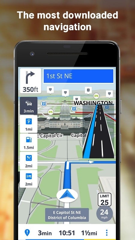 Sygic GPS Navigation & Maps Ekran Görüntüsü 0