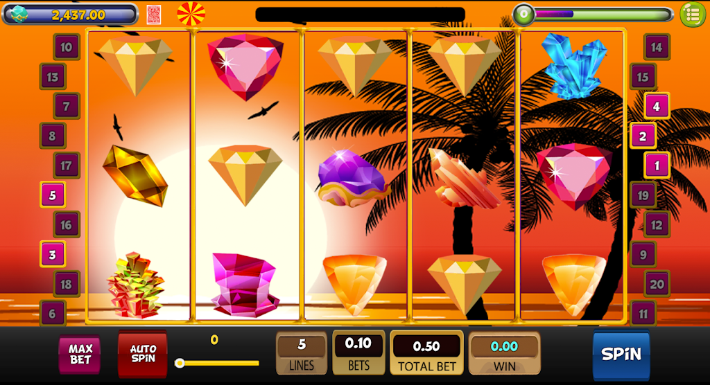 Jewel & Gems Wilds Slot! স্ক্রিনশট 2