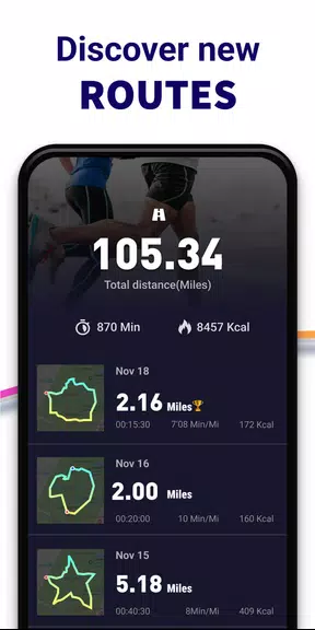 Schermata Running App - GPS Run Tracker 1