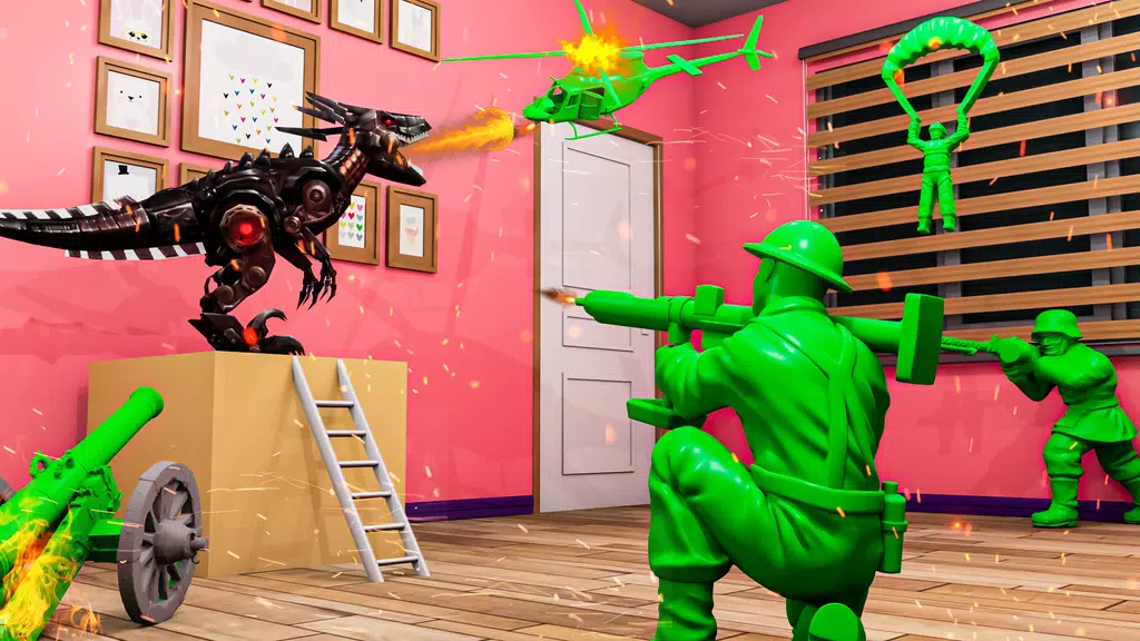 Army Toys War Attack Shooting 스크린샷 0