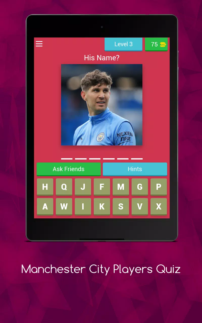 Manchester City Player’s Quiz 螢幕截圖 3