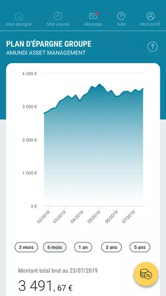 Mon Epargne Schermafbeelding 1