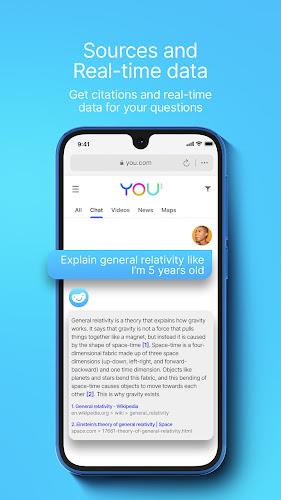 You.com — Personalized AI Chat ဖန်သားပြင်ဓာတ်ပုံ 1