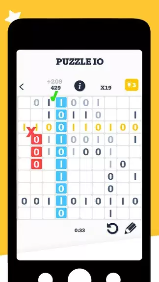 Puzzle IO Binairo Sudoku Tangkapan skrin 1