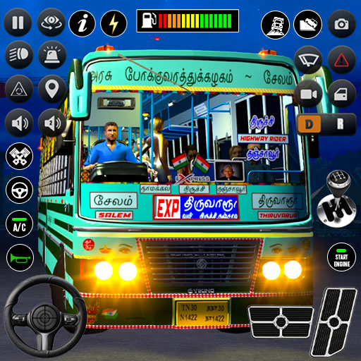 Real Passenger Bus Driving Sim 螢幕截圖 0