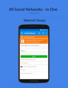 Social Networks - All in one Ảnh chụp màn hình 1
