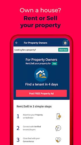 NoBroker Rent, Buy, Sell Flats Screenshot 1