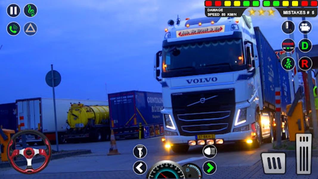 Europe Truck Simulator Driving স্ক্রিনশট 3