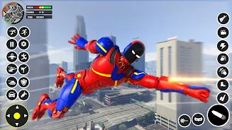 Spider Rescue- Rope Hero games ဖန်သားပြင်ဓာတ်ပုံ 2