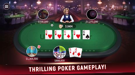 UltraWin Poker - Texas Holdem ဖန်သားပြင်ဓာတ်ပုံ 0