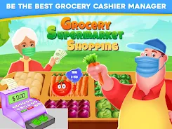 Grocery Shopping Cash Register Скриншот 0