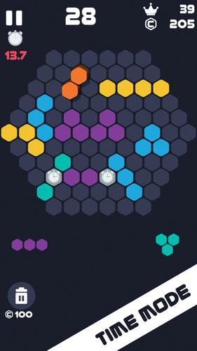 Hexa Brick: Hexagon Block 1010 Screenshot 3