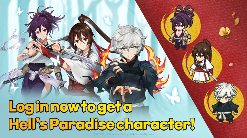 Hell's Paradise Heroes Join Seven Knights Idle Adventure