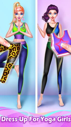 Dressup Yoga Girl: Makeover スクリーンショット 1