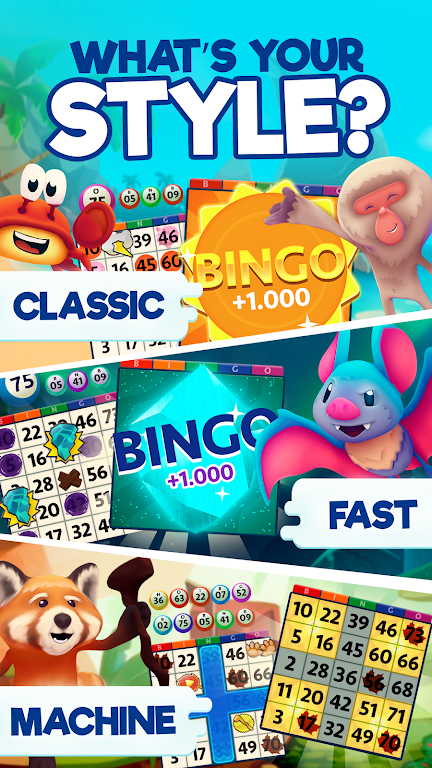 Bingo Bloon - Free Game - 75 Ball Bingo ภาพหน้าจอ 0