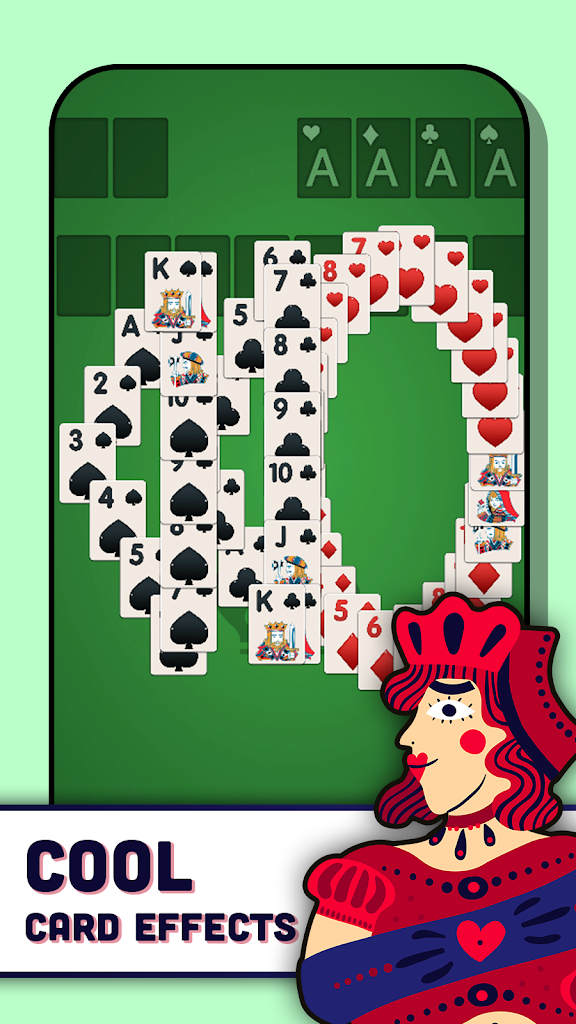 FreeCell Solitaire - Card ภาพหน้าจอ 3