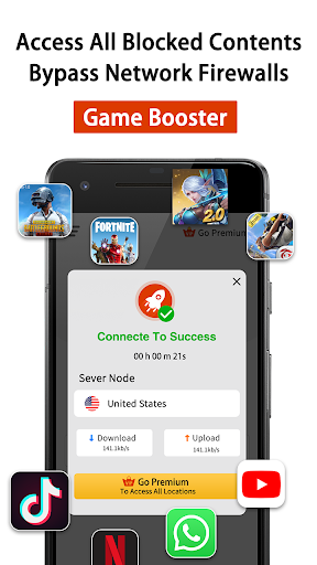 PStar VPN - Unlimited Fast Proxy ภาพหน้าจอ 3