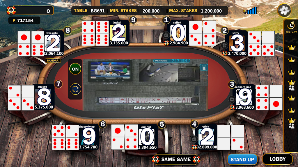 Poker Domino Captura de tela 3