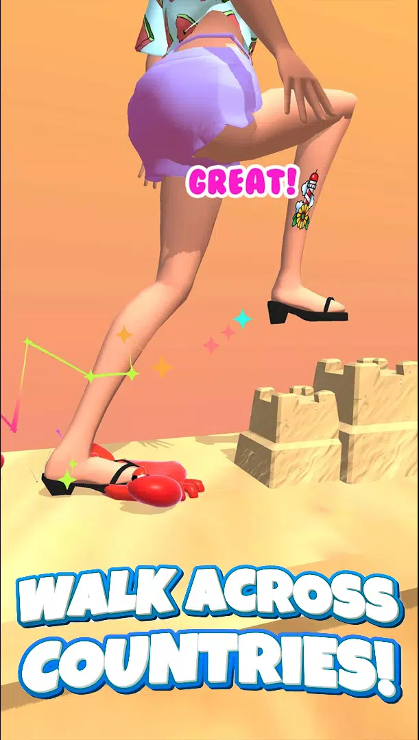 ASMR Tippy Toe - satisfatórios Captura de tela 3