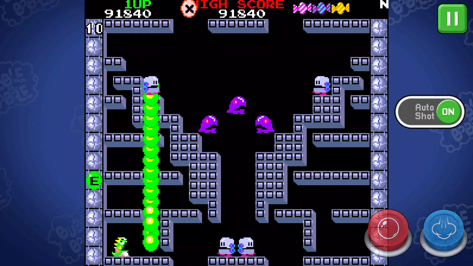 Schermata BUBBLE BOBBLE classic 1