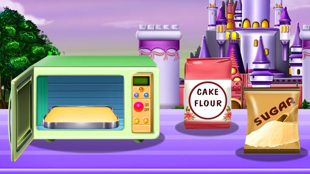 Princesses Cake Cooking Captura de tela 3