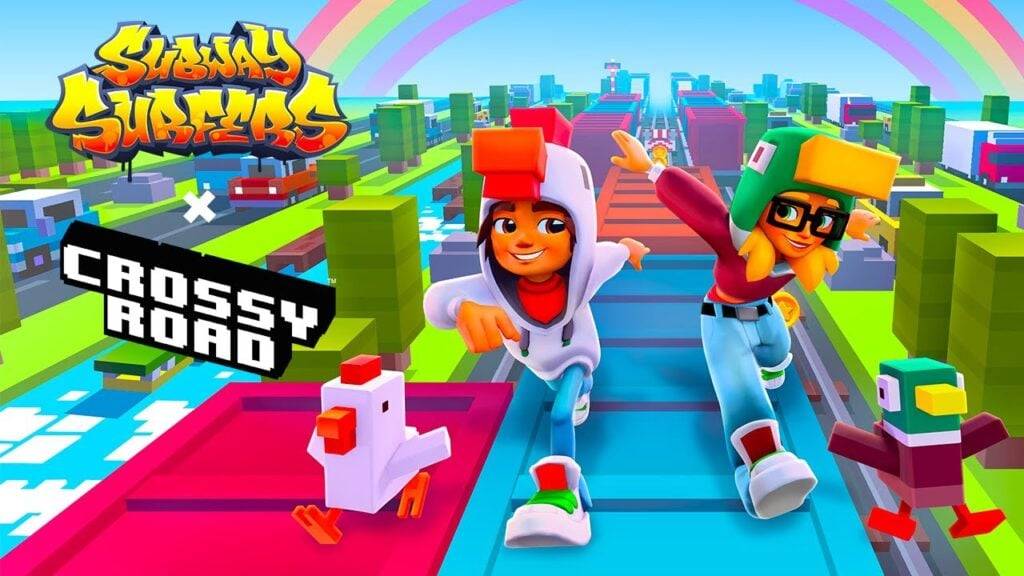 "Subway Surfers en Crossy Road Merge in spannende crossover!"