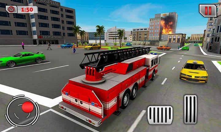 Fire Truck Games: Robot Games ภาพหน้าจอ 3