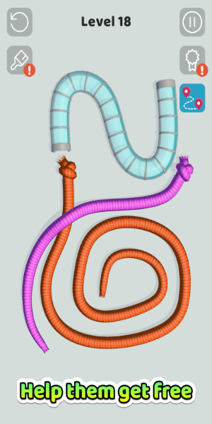 Tangled Snakes Mod APK