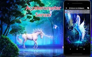 Unicorn Live Wallpapers Schermafbeelding 1