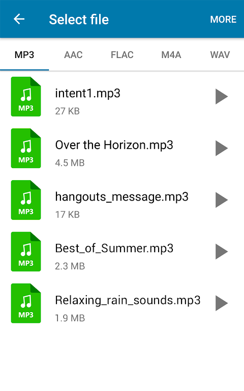 MP3 Converter Edit Music files Ảnh chụp màn hình 0