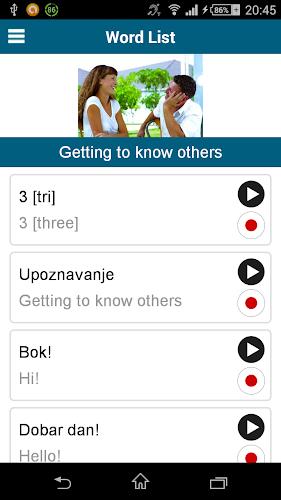 Learn Croatian - 50 languages Screenshot 3