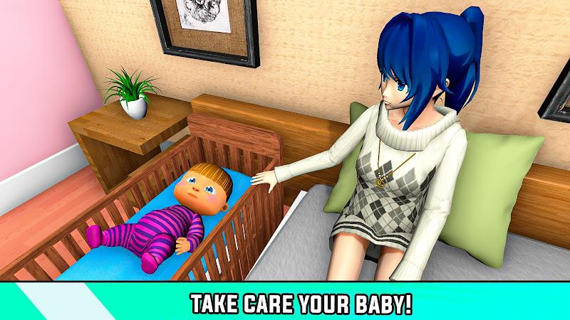 Anime Pregnant Mother 3D स्क्रीनशॉट 3