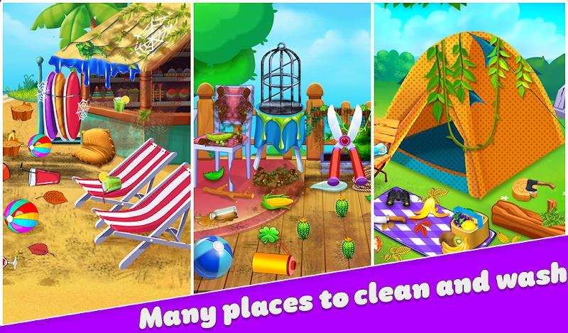 Dream Home Cleaning Game Wash 螢幕截圖 3