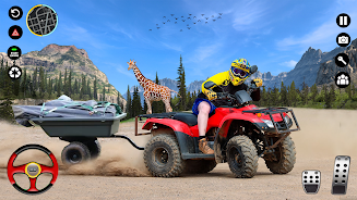 Offroad Quad Bike Games ATV 3D 스크린샷 2